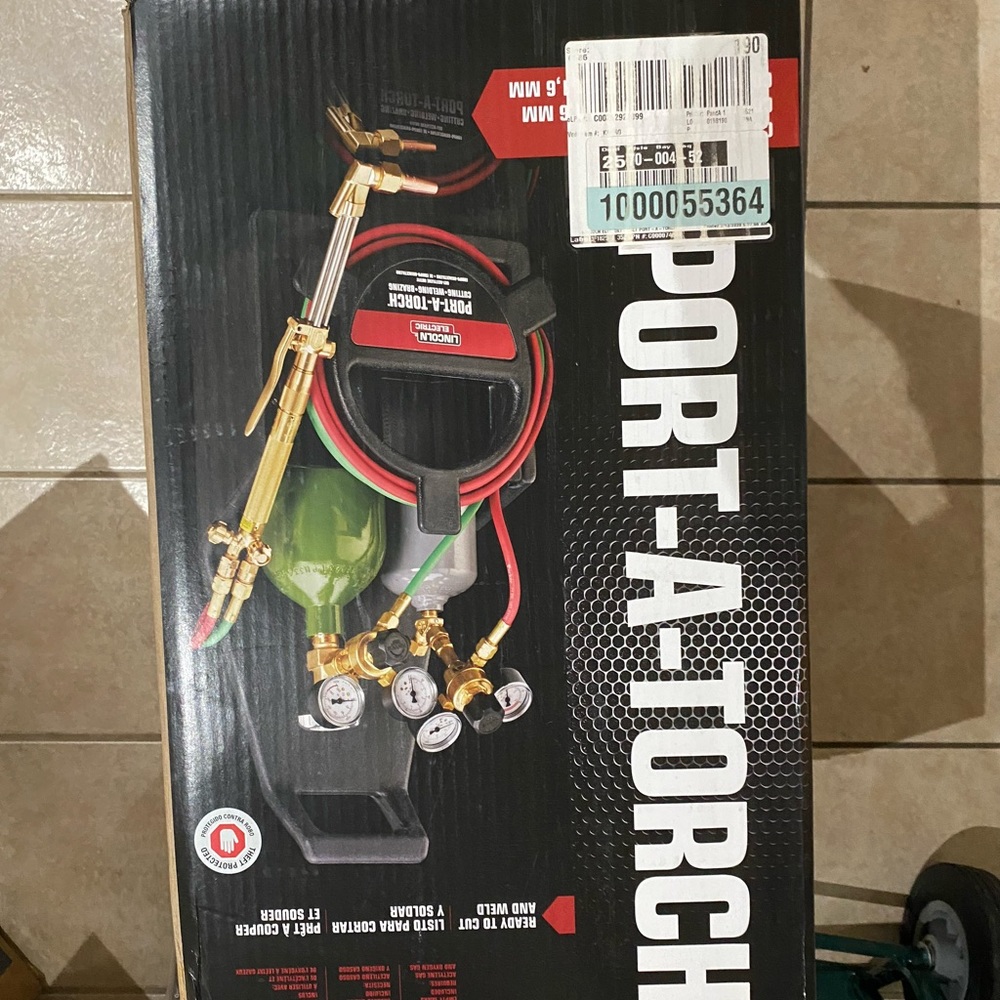 Port-a-torch Lincoln electric